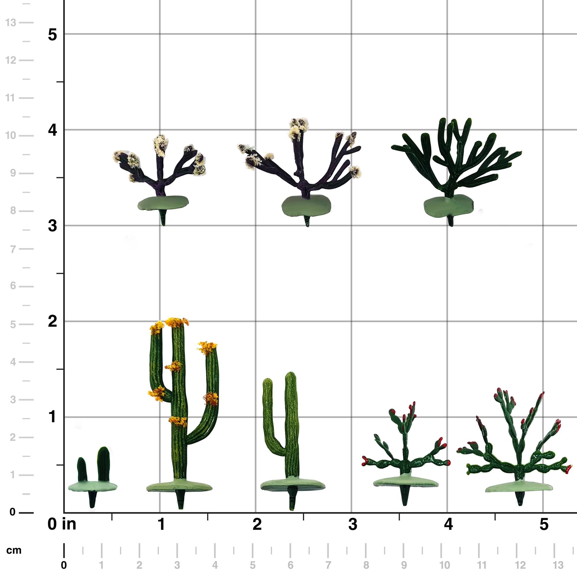 JTT Scenery Products Mini Cactus Plants